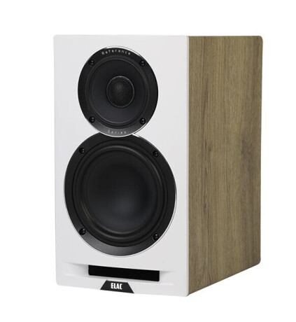 ELAC Uni-Fi Reference UBR62 Regallautsprecher, weiss/holz, Paar