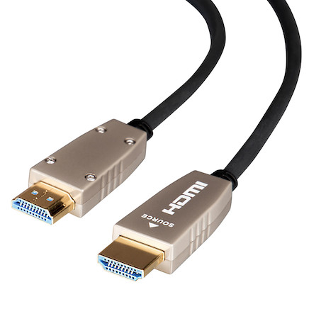 celexon UHD Optical Fibre HDMI 2.0b Active Kabel 10m, schwarz - Demo