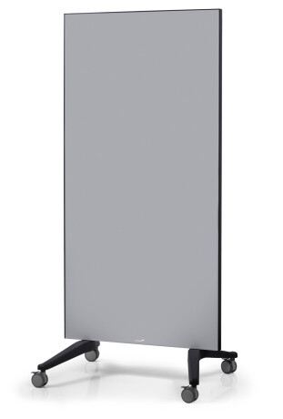 Legamaster Mobiles Glasboard 90 x 175 cm grau