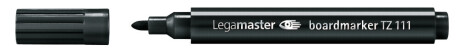 Legamaster TZ111 Boardmarker mini 10 Stück schwarz