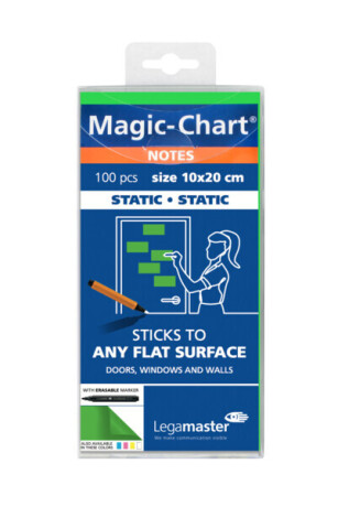 Legamaster Magic-Chart notes 10x20cm grün 100 St.