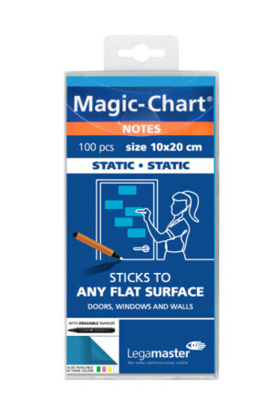 Legamaster Magic-Chart notes 10x20cm blau 100 St.
