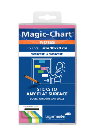 Legamaster Magic-Chart notes 10x20cm sortiert 250 St.