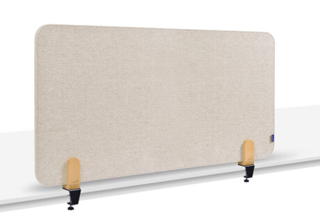 Legamaster ELEMENTS Tischtrennwand akustik 60x120cm beige Klemmen