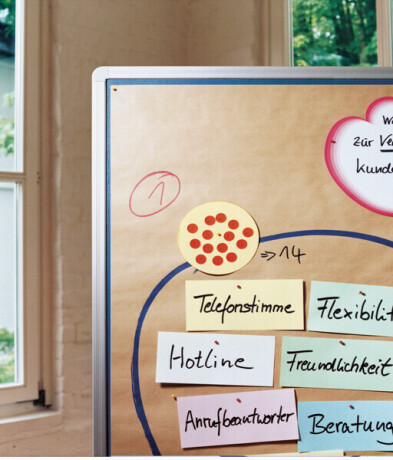 Legamaster Moderationspapier braun, 100 Stück