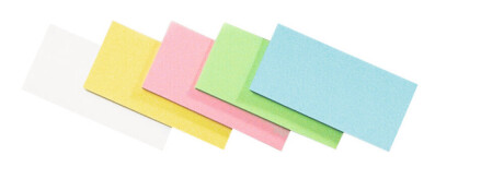 Legamaster Moderationskarte Rechteck 95 x 200 mm, sortiert, 500 St.