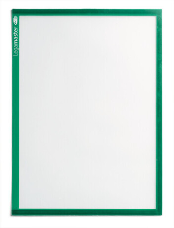Legamaster Magnetische Dokumenthalter DIN A4 grün 5St.