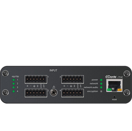 Shure ANI4IN-BLOCK Digitale Audioschnittstelle