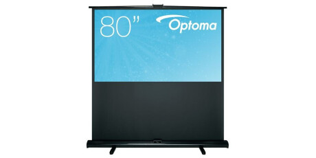 Optoma DP-9080MWL manuelle Pull-Up Leinwand, 155 x 99,5, 16:9 mattweiss