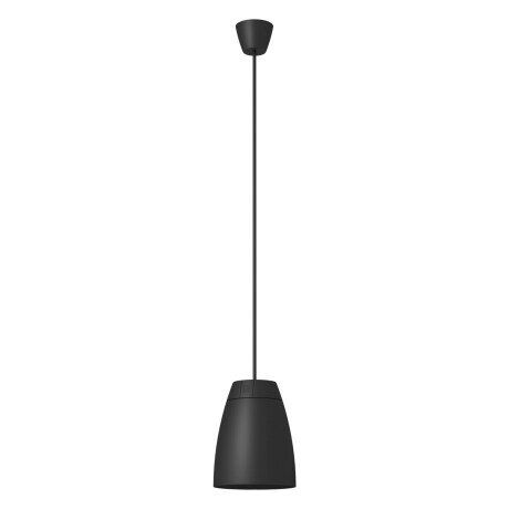 Audac Pendellautsprecher, 1x4", 1x1", 24W/16Ohm, 100V (24W/12W/6W/3W), mit Anschlußkabel, schwarz