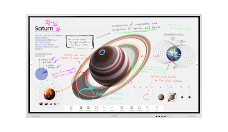 Samsung Flip Pro WM75B Interaktives Touchdisplay mit 4K UHD