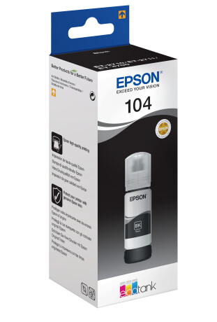 Epson 104 EcoTank Tintenflasche schwarz