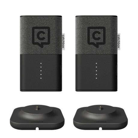 Catchbox Plus System mit 2 Clips und 2 Docks