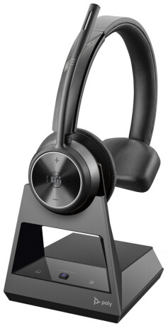 Poly SAVI 7310 S7310-M CD Office Headset - Schnurloses Mono DECT-Headset-System mit USB-A und USB-C,