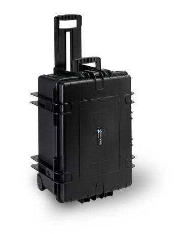 B&W Hartschalenkoffer Typ 6800 mit Würfelschaum, schwarz