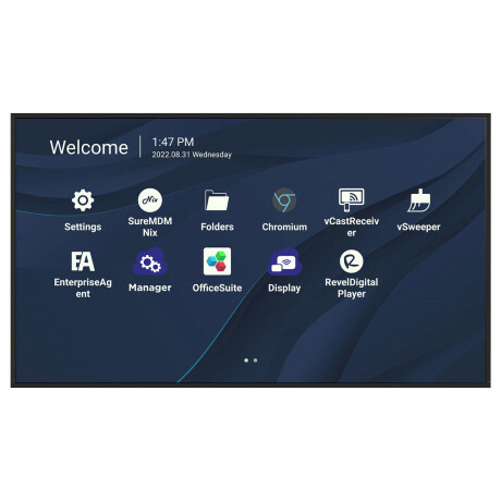 ViewSonic CDE6530 65" 4K Presentation Display