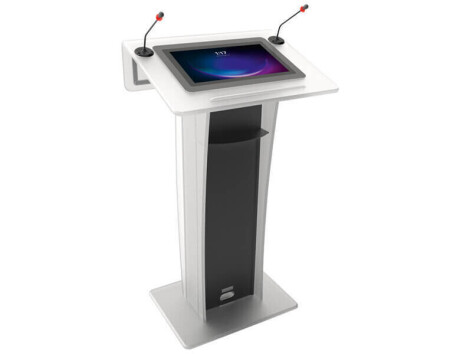 AXEOS NEONYX TOUCH - robustes Rednerpult mit 19,5 Zoll Touchscreen