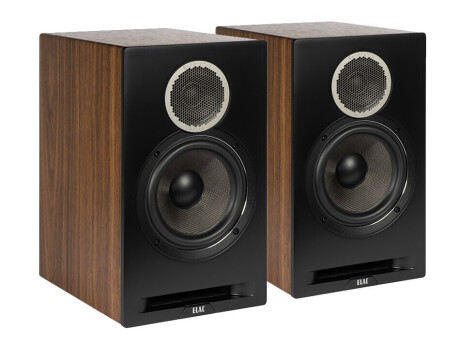 ELAC Debut Reference B6 Regallautsprecher, schwarz/holz - Demo