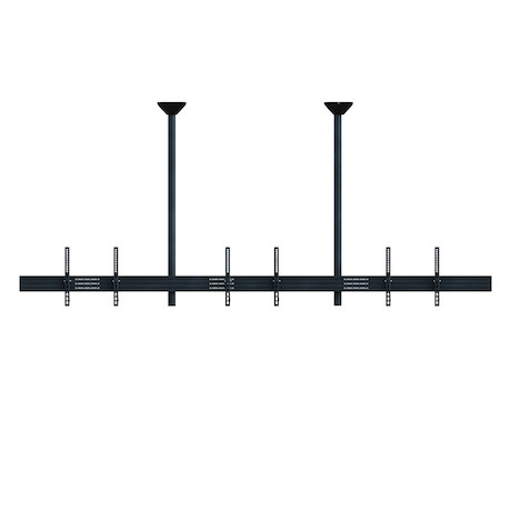 Hagor comPROnents® Menuboard Deckenhalterung für 3 Displays 46-65" Landscape| max. VESA 600x400