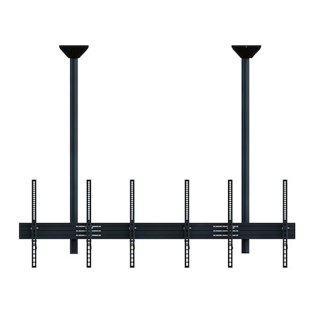 Hagor comPROnents® Menuboard Deckenhalterung für 3 Displays 46-65" Portrait| max. VESA 400x600