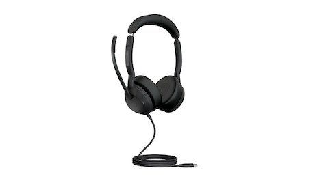 Jabra Evolve2 50 Link380c UC Stereo – schnurgebundenes Stereo Headset mit USB-C