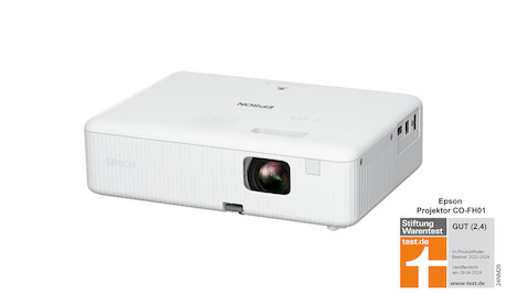Epson CO-FH01 Kompakter Heimkino Beamer mit 3.000 ANSI Lumen und Full HD