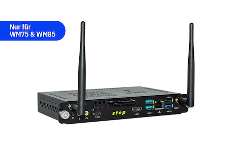 visunext OPS Slot-in PC für Samsung Flip WM75 und WM85, Intel Core i5, 16GB RAM, 500GB SSD, Windows