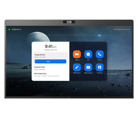 DTEN D7X 75" All-in-One Videokonferenz Multi-Touch Display mit 4K Auflösung