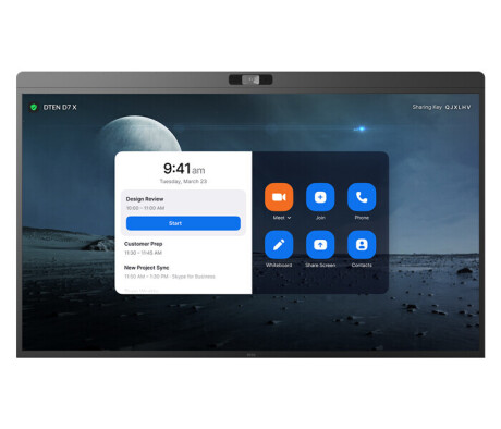 DTEN D7X 75" Windows Edition All-in-One Videokonferenz Touch Display mit 4K Auflösung
