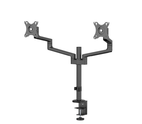 Neomounts DS60-425BL2 - vollbewegliche Tischhalterung für zwei Bildschirme bis zu 27" - schwarz