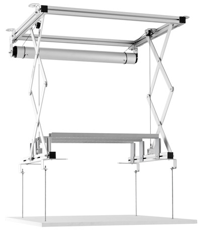 celexon Beamer Deckenlift PL400 HC Plus - max. ausfahrbar bis 54 cm - 25kg Traglast - Demo