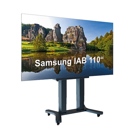 Hagor mobiles LED-Liftsystem mit motorischer Höhenverstellbarkeit- passend für Samsung IAB 110"
