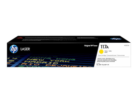 HP 117A Original Laser Tonerkartusche, gelb