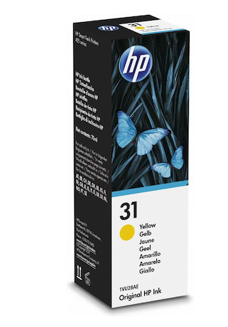 HP 31 Original Tintenflasche, 70 ml, gelb