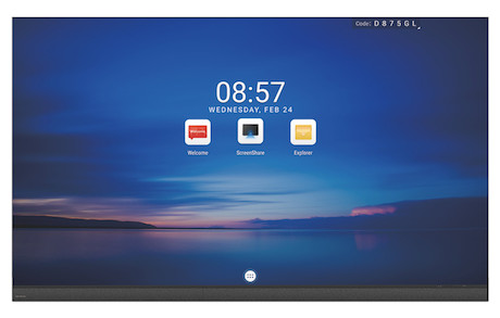 Clevertouch CleverWall, 180", 2.08mm Pixelpitch, 6x6 Anordnung
