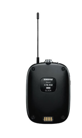 Shure SLXD1=-J53 Taschensender, Frequenzband Version: J53 - Demo