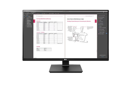 LG 27BN65QP-B 27" IPS Monitor mit QHD-Auflösung, AMD FreeSync™ & HDR10