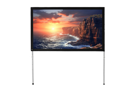 celexon Faltrahmen Leinwand Mobil Expert 406 x 228cm, Rückprojektion - Demoware