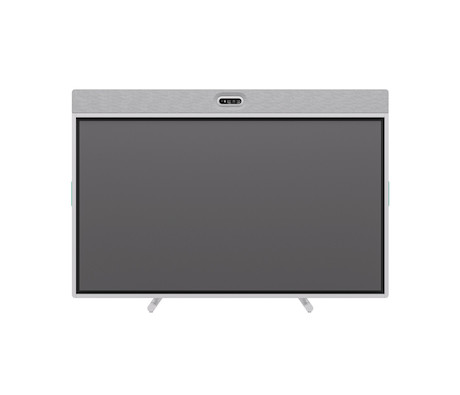 Logitech Rally Board 65 All-In-One Display für Videokonferenzen in Offwhite
