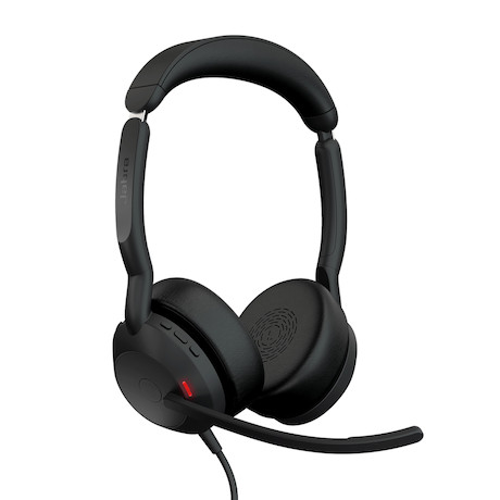 Jabra Evolve2 50 - USB-A/USB-C - schnurgebundenes Dual Headset zertifiziert für Microsoft Teams