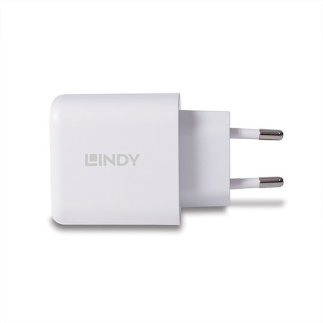 LINDY USB Ladegerät Typ A & C Charger 30W, weiß