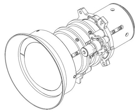 Barco R9801840 G-Objektiv (0,75 - 0,95: 1) Short Throw Objektiv für G50-W6, G50-W7, G50-W8, G60-W7,