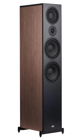 Heco Aurora XT 1000 Drei-Wege-Standlautsprecher, Schwarz/Walnut