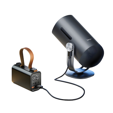 Dangbei Freedo Smart Full HD Beamer mit Powerbank, tragbarem Design und KI Bildanpassung für mobiles