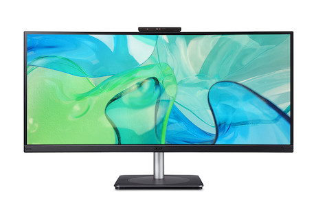 Acer Vero CB343CURDbemiiphcuzx 34" Monitor mit 5MP Webcam, Windows Hello & Typ-C Dock