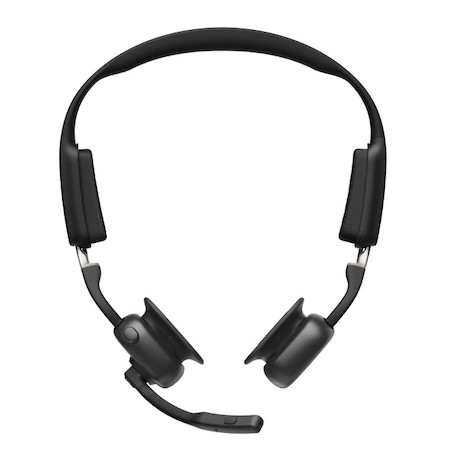 SHOKZ OpenMeet UC Open-Ear-Design Dual Bluetooth Headset | zertifieziert für UC Platformen | kein Do