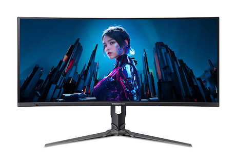 Acer Predator X34X5bmiiphuzx 34" UWQHD OLED Monitor mit der 1800R-Panoramakrümmung