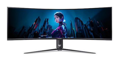 Acer Predator Z57bmiiphuzx 57" Curved MiniLED-Display mit DUHD-Auflösung (7680 x 2160)