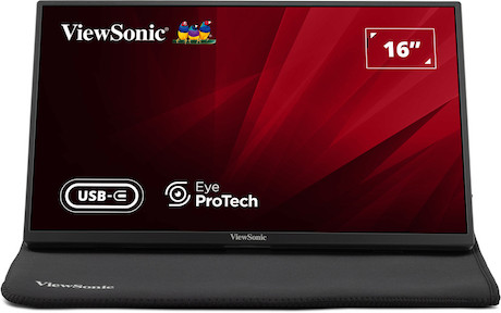 ViewSonic VA1650 16“ leichter tragbarer USB-C Monitor