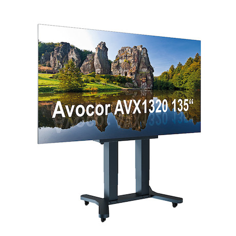 Hagor LED-SMH Avocor AVX1320 135” mobiles Liftsystem mit elektro-motorischer Höhenverstellung für Av